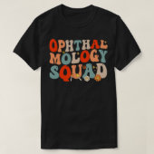 Ophthalmology Squad Retro Style 3 T-shirt (Design voorkant)