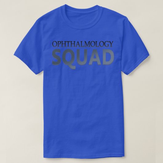 Ophthalmology Squad T-shirt (Design voorkant)