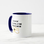 Ophthalmoloog Eye Doctor Pun Funny Gift idea Mok (Voorkant links)