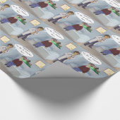 Ophthalmoloog vindt een parade oogvloerbedekking cadeaupapier (Hoek)