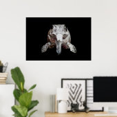 Ophthalmosaurus Poster (Thuiskantoor)