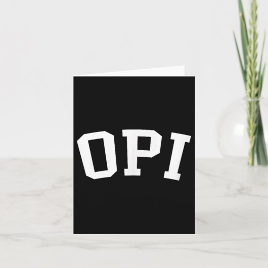 OPI _3 KAART (Voorkant)