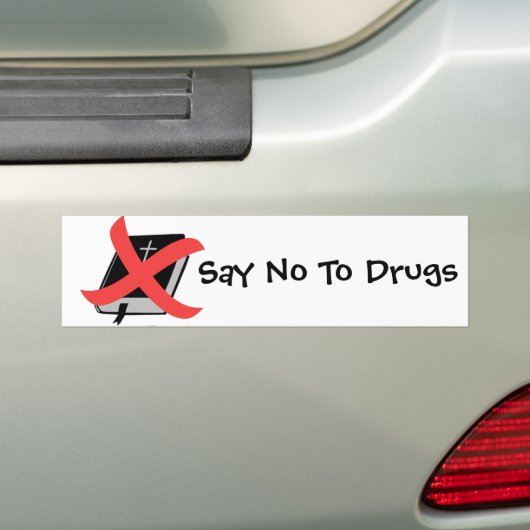 Opiate Religie Bumpersticker (Op auto)