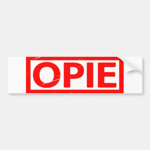 Opie Stamp Bumpersticker