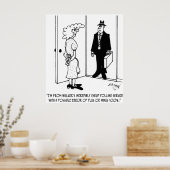 Opiniepeiling met mogelijke fout van Plus of Minus Poster (Keuken)