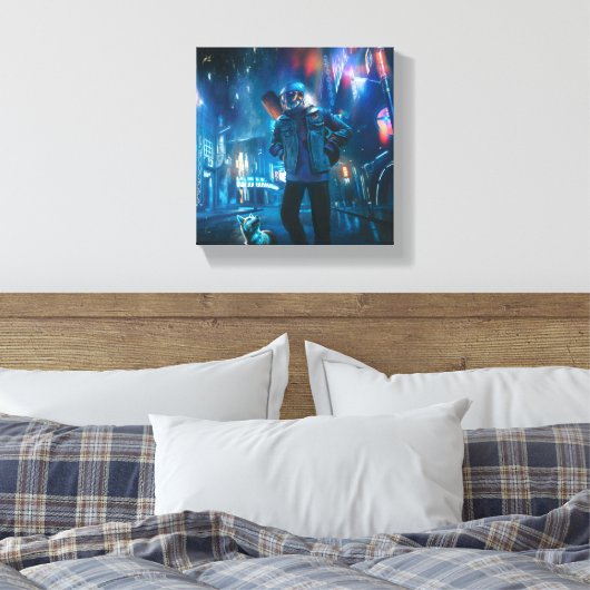 Opiniões Canvas Afdruk (Insitu (Slaapkamer))