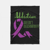 Opioid Awareness Month Lost Loved One To Overdose  Fleece Deken (Voorkant)