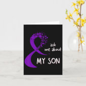 Opioid Awareness Month Lost Loved One To Overdose  Kaart (Gele Bloem)