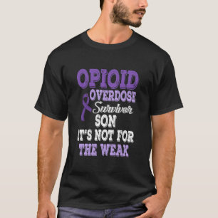 Opioïd Overdosering Bewustmaking Aankomst of Overl T-shirt
