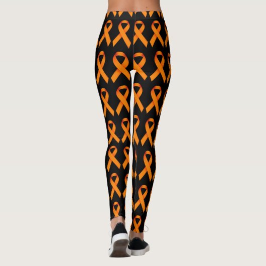 Opioïdcrisis Oranje  Leggings JOUW NAAM (Achterkant)