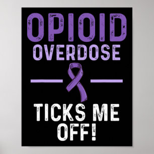 Opioïde Overdosis Bewustzijn Warrior Overlevende 2 Poster