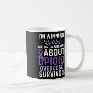 Opioïde Overdosis Bewustzijn Warrior Overlevende 3 Koffiemok