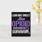 Opioïde Overdosis Bewustzijn Warrior Overlevende 4 Kaart (Gele Bloem)