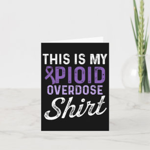Opioïde Overdosis Bewustzijn Warrior Overlevende 4 Kaart