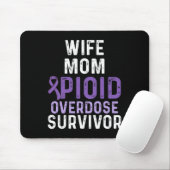 Opioïde Overdosis Bewustzijn Warrior Overlevende 4 Muismat (Met muis)