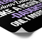 Opioïde Overdosis Bewustzijn Warrior Overlevende 6 Poster (Hoek)
