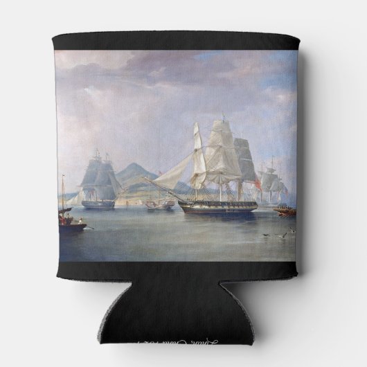 Opium Clipper Schepen 1824 Blikjeskoeler (Achterkant)