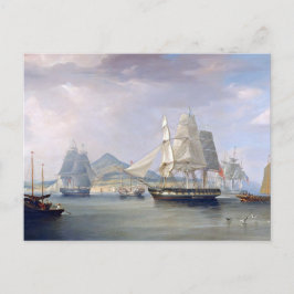 Opium Clipper Schepen 1824 Briefkaart