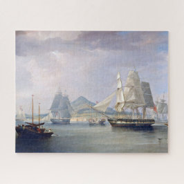 Opium Clipper Schepen 1824 Legpuzzel