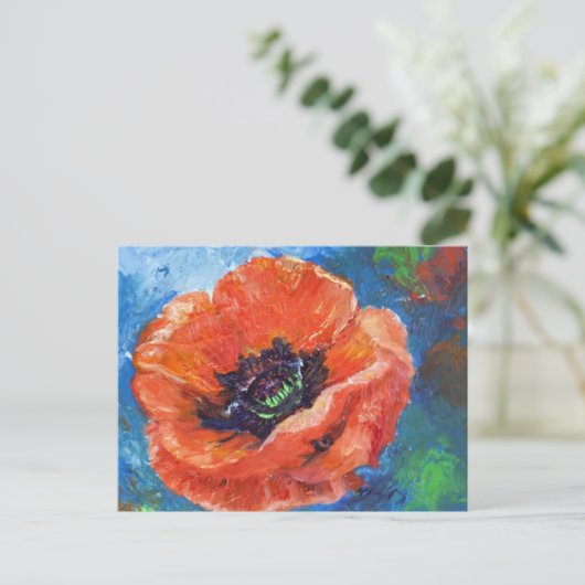 Opium dromen briefkaart (Staand voorkant)