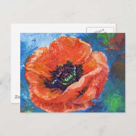 Opium dromen briefkaart (Voorkant / Achterkant)