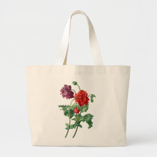 Opium papaver uit Natuur door Van Spaendonck Grote Tote Bag