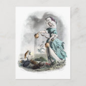 Opiumpapaver Briefkaart (Voorkant)