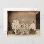 Opiumrokers in China Briefkaart (Voorkant / Achterkant)