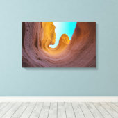 opkijken! canvas afdruk (Insitu (Houten vloer))