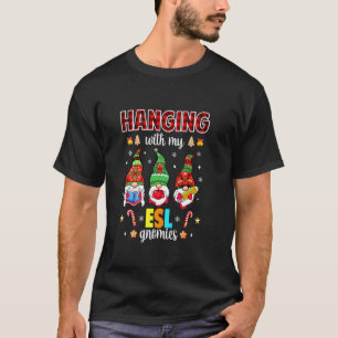 Opknoping Met Mijn Esl Gnoomvriendjes Buffalo Plai T-shirt