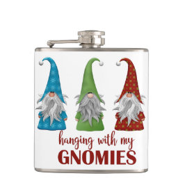 Opknoping met mijn Gnomies Kerstfles Heupfles