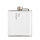 Opknoping met mijn Gnomies Kerstfles Heupfles (Achterkant)