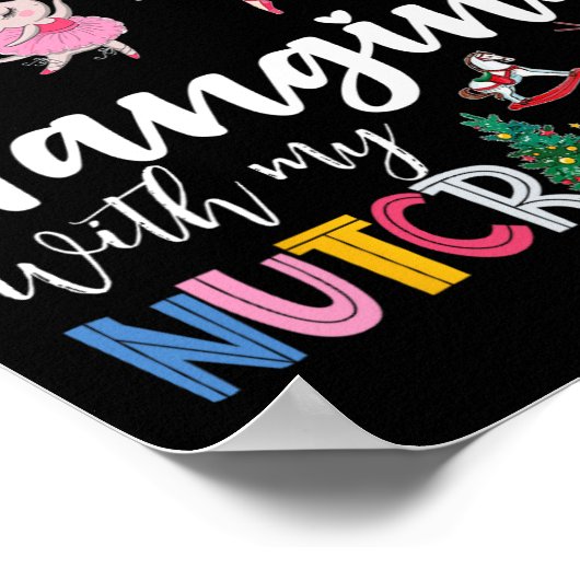 Opknoping met mijn Notenkrakers Squad Kerstballet Poster (Hoek)