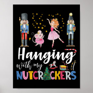 Opknoping met mijn Notenkrakers Squad Kerstballet Poster