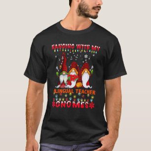 Opknoping Met Mijn Tweetalige Leraar Kabouters Lel T-shirt