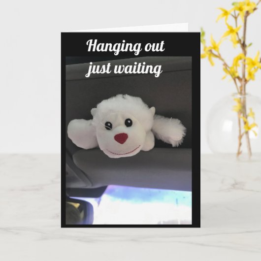 ** OPKNOPING UIT OM GELUKKIGE VERJAARDAG TE ZEGGEN KAART (Gele Bloem)