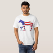 Opkomen voor Amerika T-shirt (Voorkant volledig)