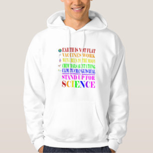 Opkomen voor de wetenschap Funny and REAL Hoodie