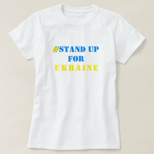 # Opkomen voor Oekraïne Support T-shirt - Vrijheid