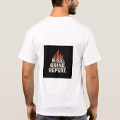 Opkomend T-shirt (Achterkant)