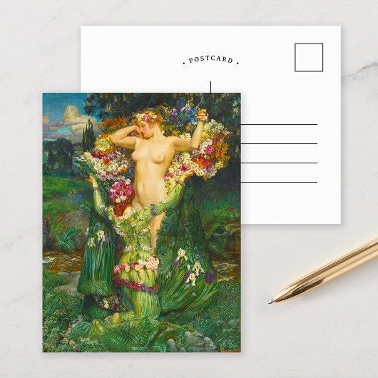 opkomend voorjaar | Byam Shaw Briefkaart