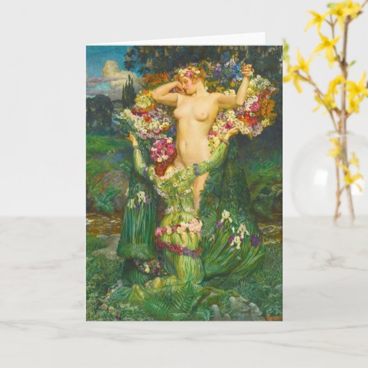 opkomend voorjaar | Byam Shaw Kaart (Gele Bloem)