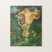 opkomend voorjaar | Byam Shaw Legpuzzel (Verticaal)