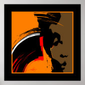 Opkomende Abstracte kunst voor vrouwen Poster (Voorkant)