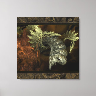 Opkomende fractal wall art canvas afdruk