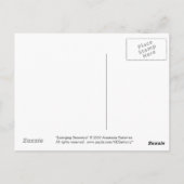 Opkomende geometrie briefkaart (Achterkant)