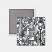 Opkomende geometrie magneet (Voorkant / Achterkant)