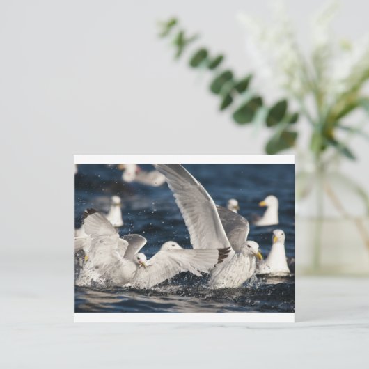 Opkomende Golven Briefkaart (Staand voorkant)