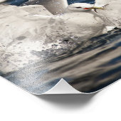 Opkomende Golven Foto Afdruk (Hoek)