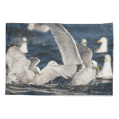 Opkomende Golven Kussensloop (Achterkant-Links)